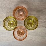 Set of 4 luminarc liquor glasses