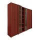 Mid-Century Afra & Tobia Scarpa Italian Red Lacquer 1960s Modular Wall Unit