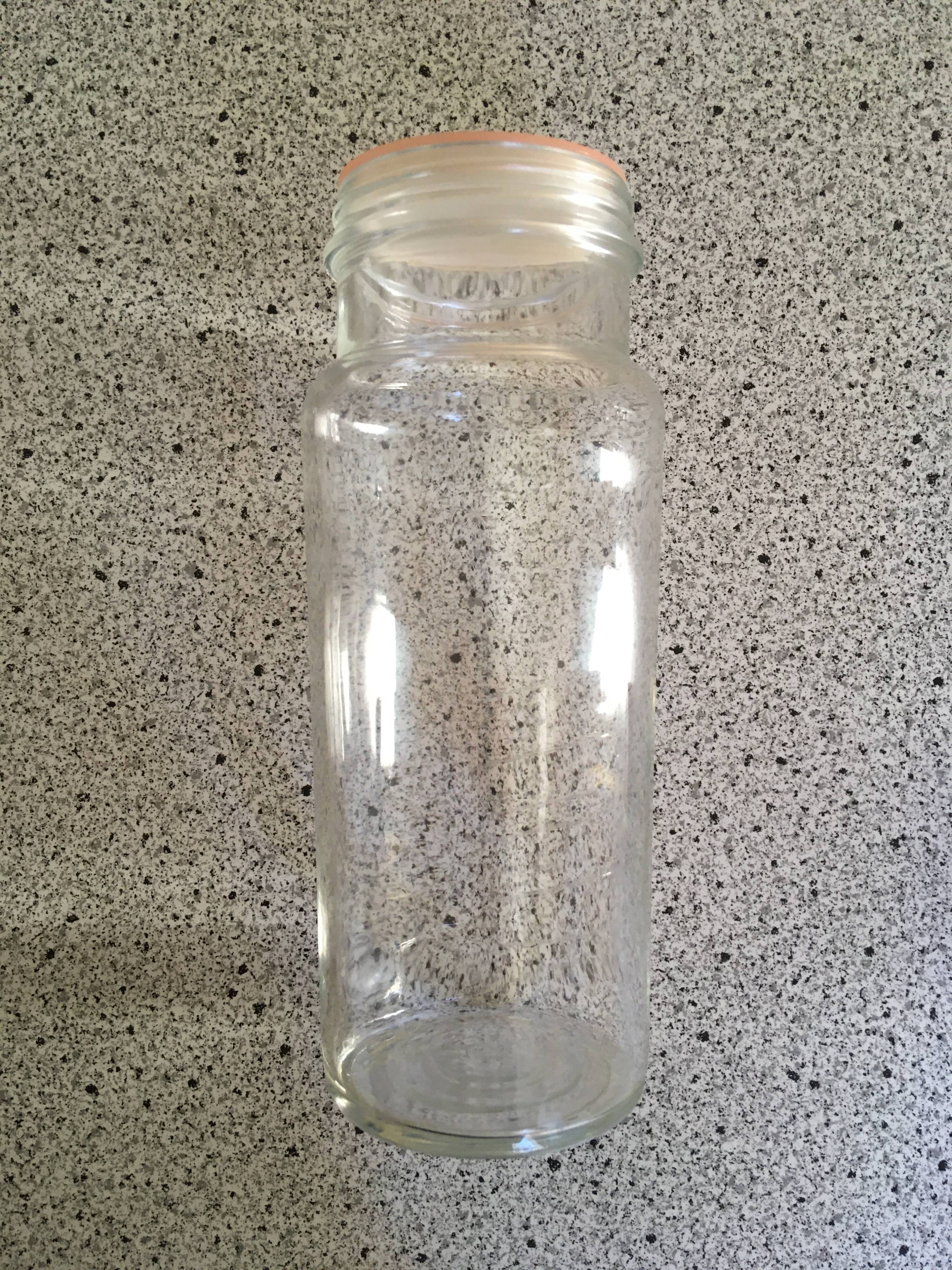 Bakelite glass jar 1930