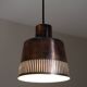 Hans Bergström, lampe suspendue en cuivre éditée par Atelje Lyktan