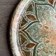 Large vintage ceramic dish signed Buffat – unique piece from the 60s-70s –