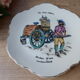 Plate decoration of old trades, water carrier in the 18th century.