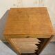 Curtain filing cabinet