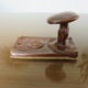 Ceramic wall coat hook 60s