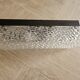 Applique murale verre martelet