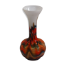 Crystal multi-coloured vase Carlo Moretti
