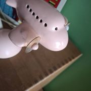 Ceramic airplane lamp