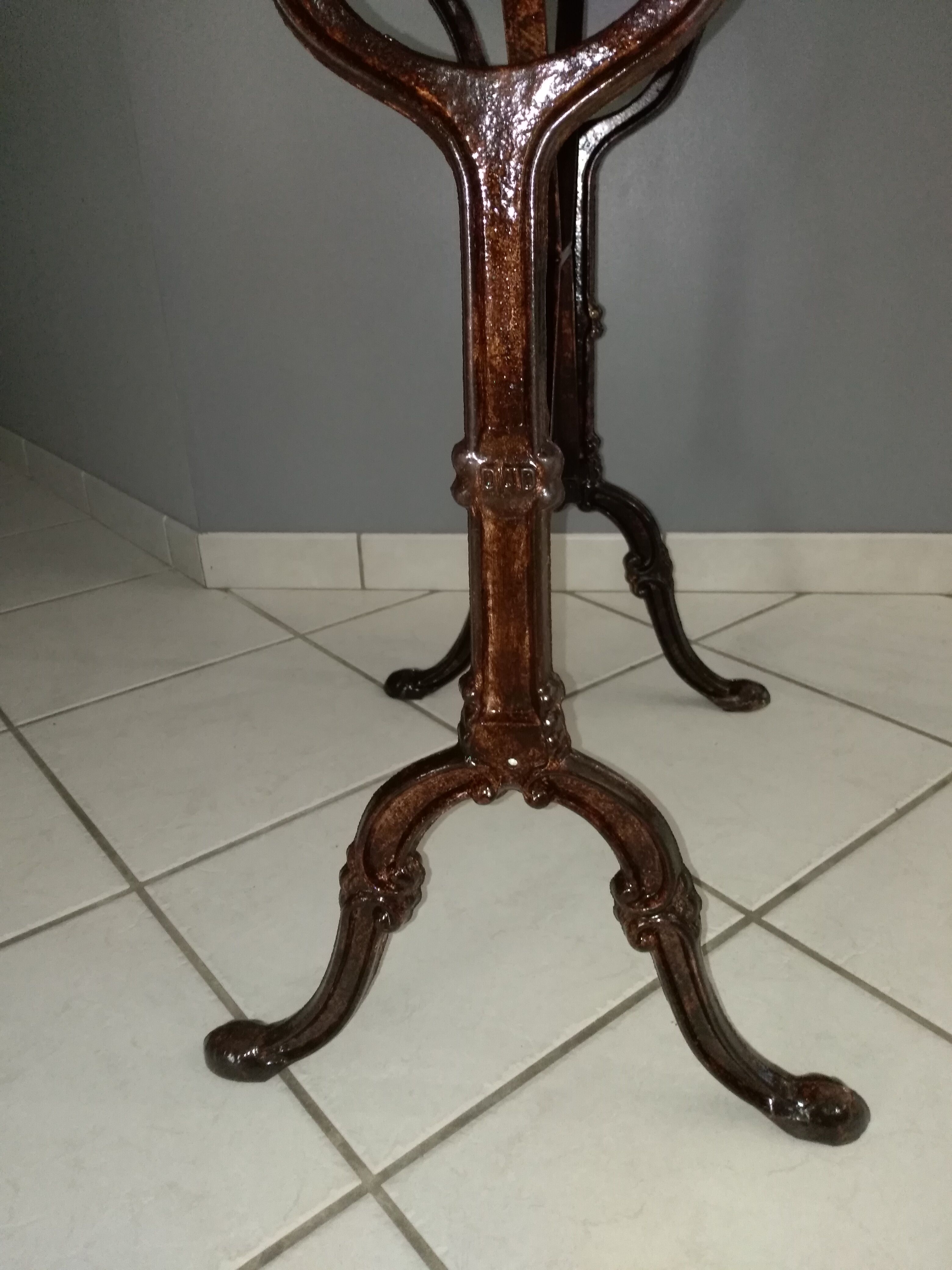 Parisian Bistrot table from 1930s
