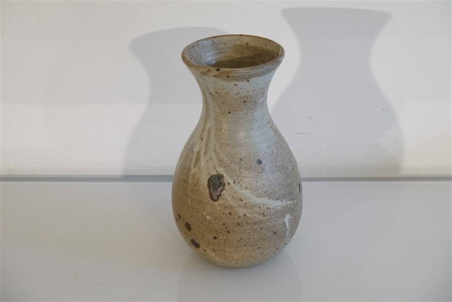 Vintage stoneware vase 1970
