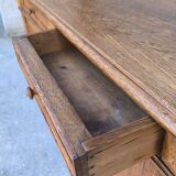 English sideboard in blond oak 1950