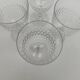 4 large crystal glasses by Baccarat, model Scales, from around 1920.