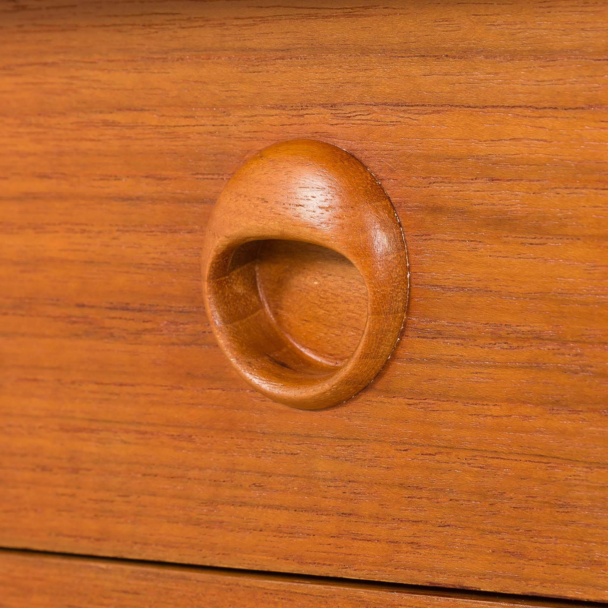 Scandinavian mid century dressing table in teak, Norway, 1970s