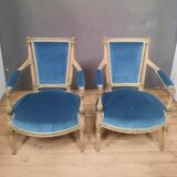 Pair of Directoire armchairs