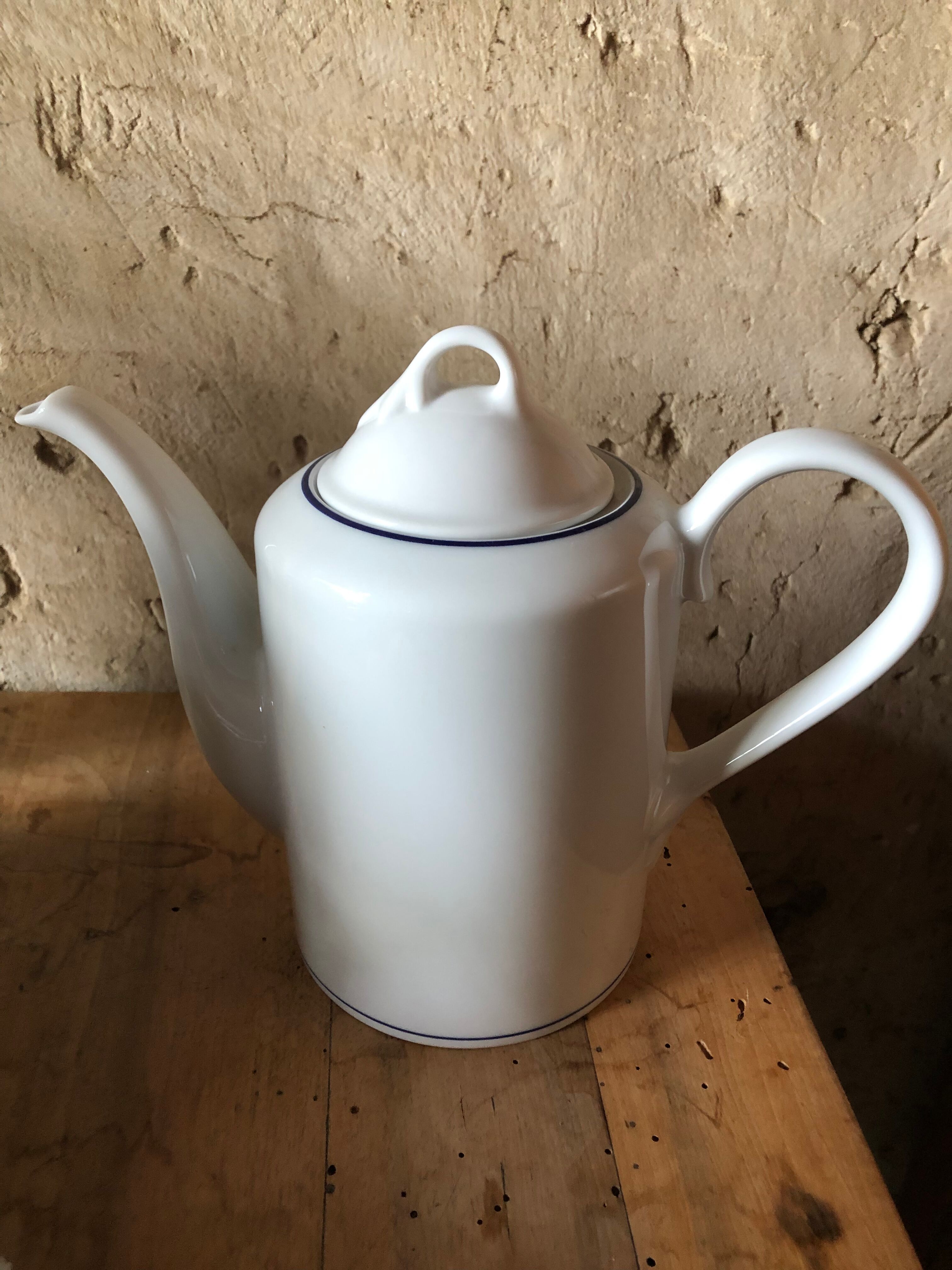 Porcelain teapot