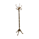 Bronze and onyx coat rack