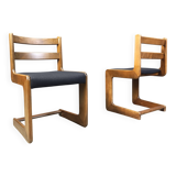 Set of 6 cantilever dining chairs by Casala, 1970s