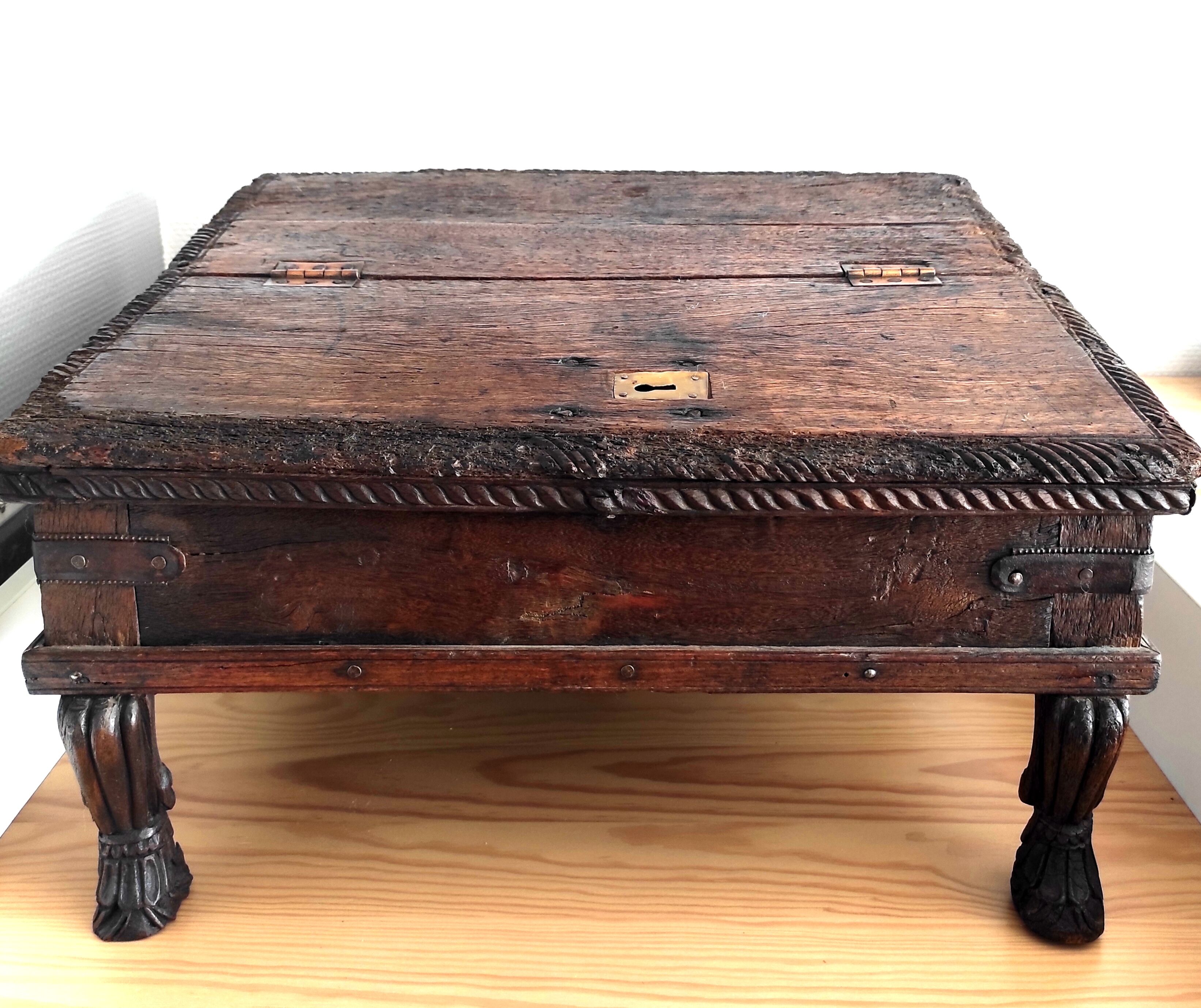 Portable Writing Office Oak XVIIIth