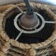 Vintage rope pendant lamp