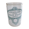 Jar of jam in earthenware Félix Potin