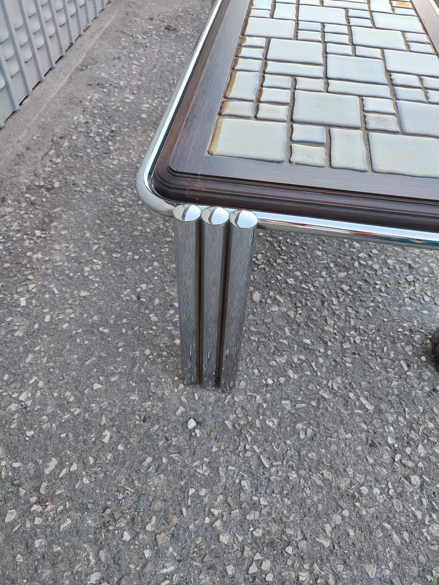Ancienne table basse 1970 vintage