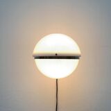 Mid-century Italian space age spherical wall light by Guzzini.
