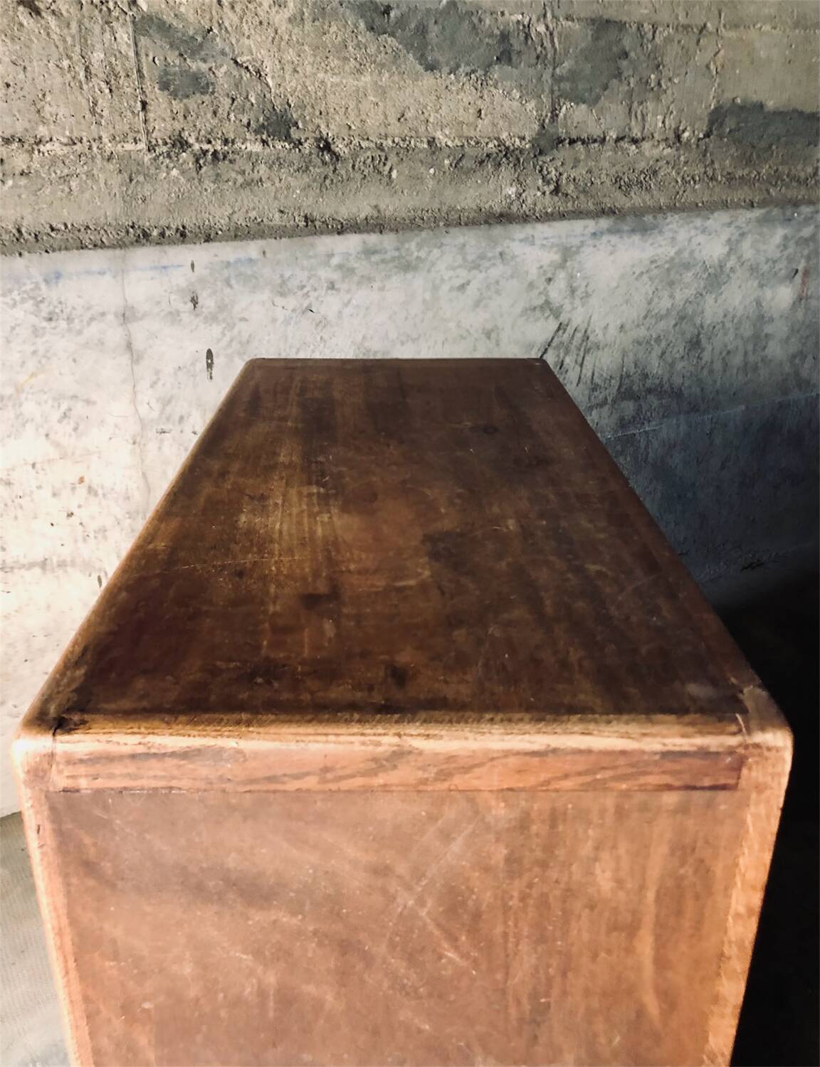 Buffet or antique workbench from around 1950.
