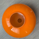 Vintage orange hanging lamp