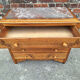 Art Deco commode, vintage antique piece with marble top.