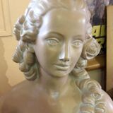 Plaster bust