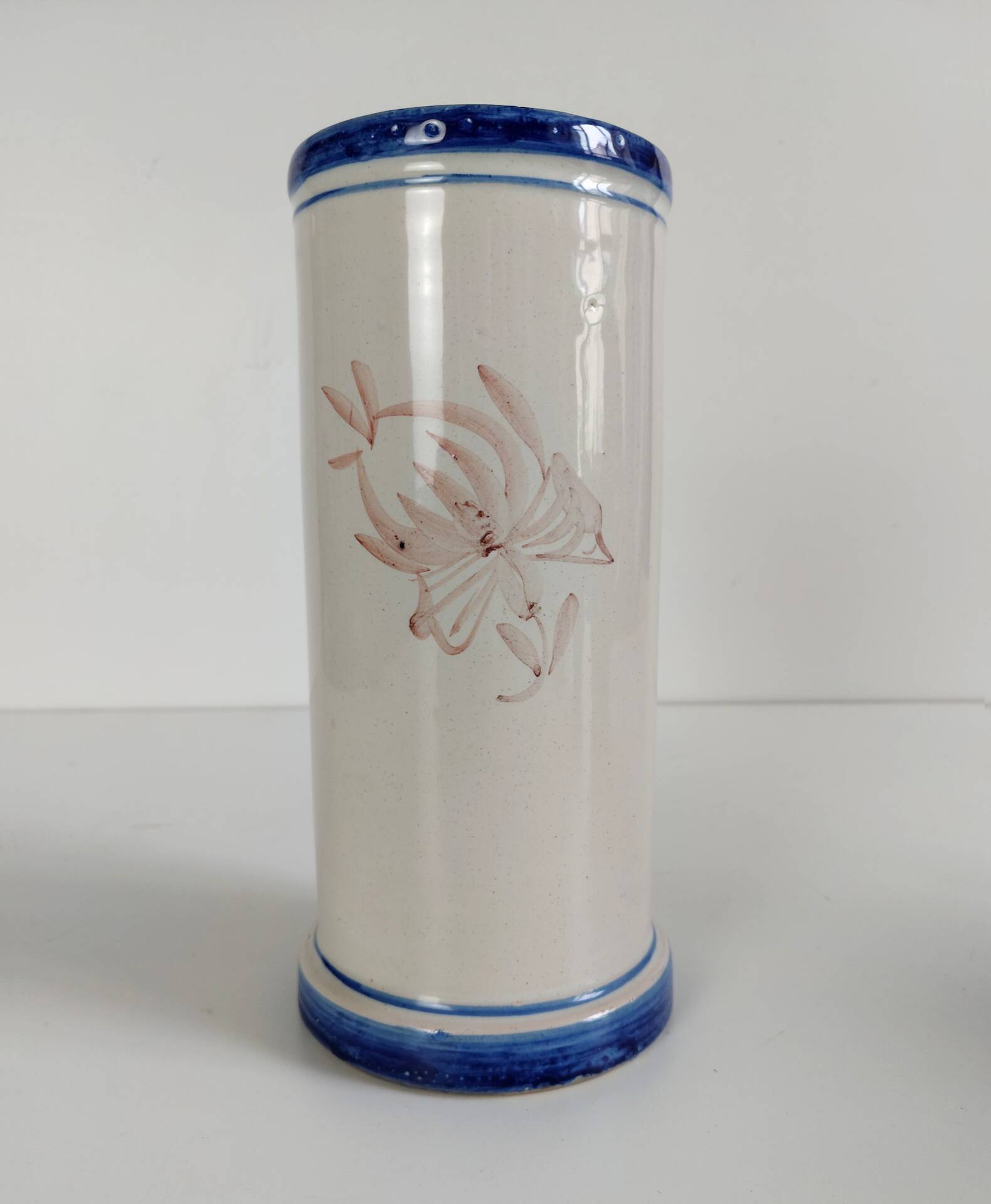 Pot in earthenware, high-fire glazing, Jean LAVALLE, 1866.