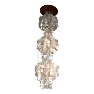 nacre pendant light