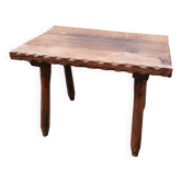 Table basse de style brutaliste
