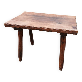 Table basse de style brutaliste