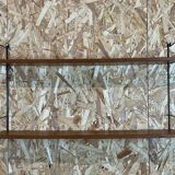 60s 70s teak string shelf wall shelf String