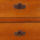Commode ancienne Umbertino en noyer 5 tiroirs XX Century