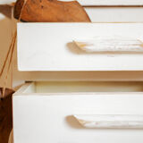 Small antique furniture, wooden clothing