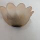 Pair of vintage wall lights, pink sandblasted glass, France 1970