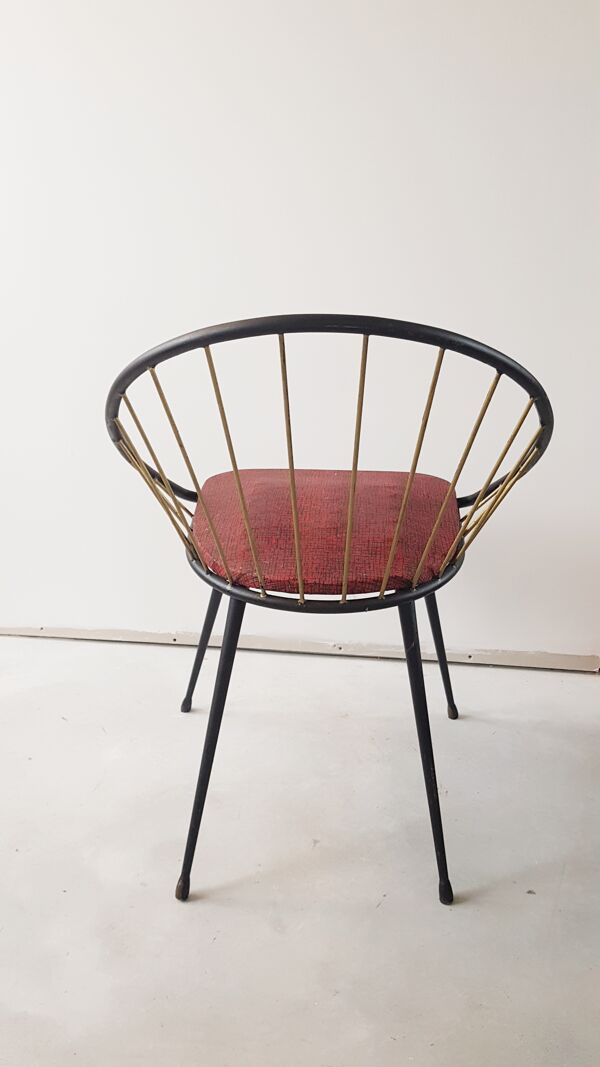 Chaise berceau années 50 vintage