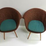 1960 Navratil armchair and coffee table, Czechoslovakia