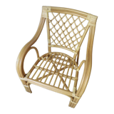 Rattan armchair