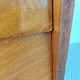 commode aux pieds compas, effet miroir, vintage