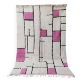 Tapis en laine naturelle taille 100 x 200 cm