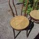 Set of 4 canned bistro chairs ZPM Radomsko design Thonet