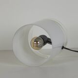 Vintage frosted glass lamp Dlg Guido Rosati Circa 1980