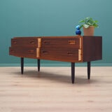Rosewood chest of drawers, Danish design, 1960s, manufacturer: Hundevad & Co