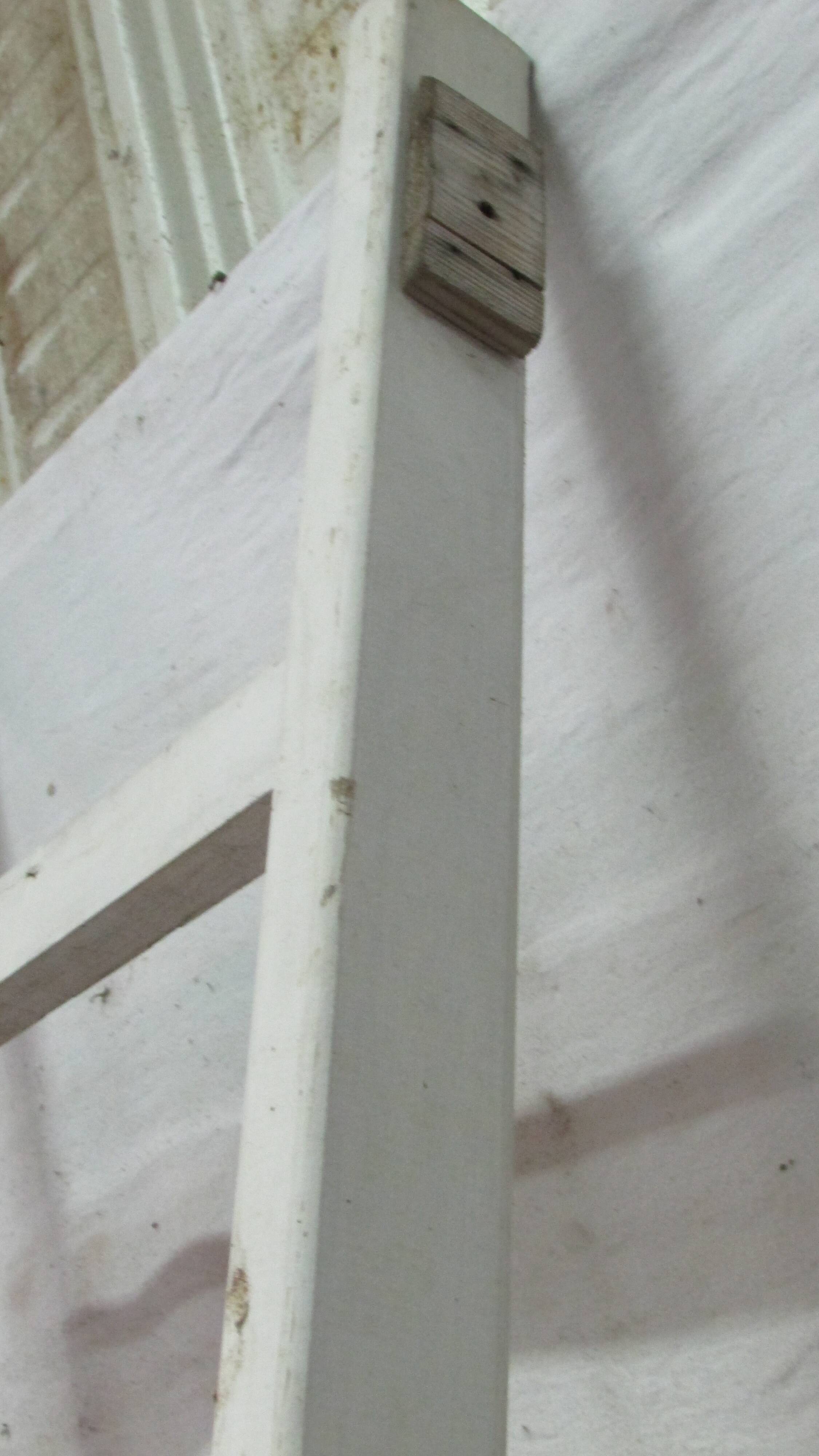 Decorative wooden ladder