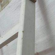Echelle décorative en bois