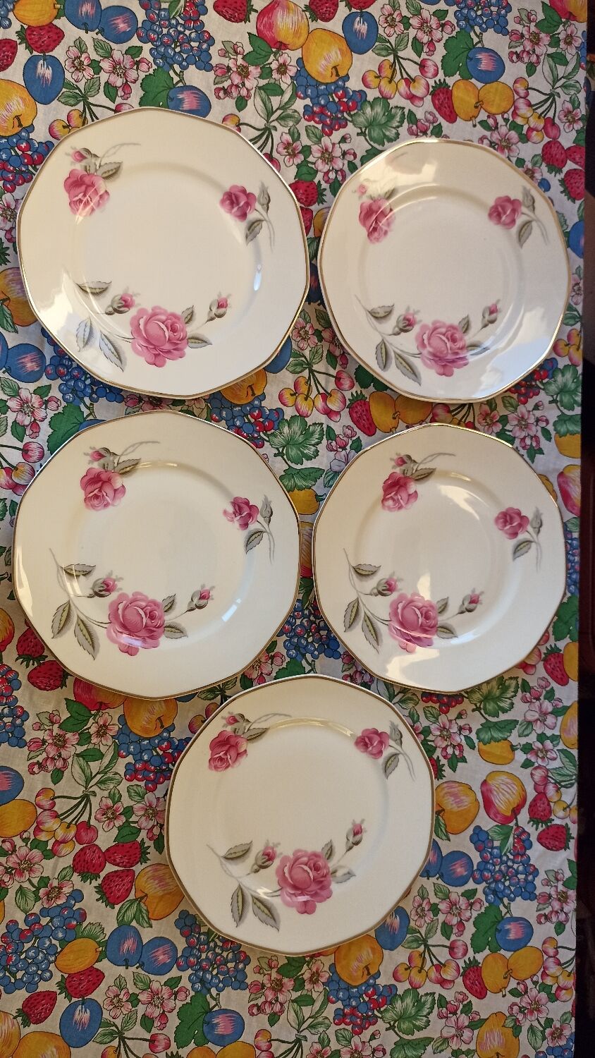Art Deco plates by Jean Boyer in Limoges porcelain