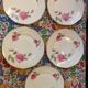 Art Deco plates by Jean Boyer in Limoges porcelain