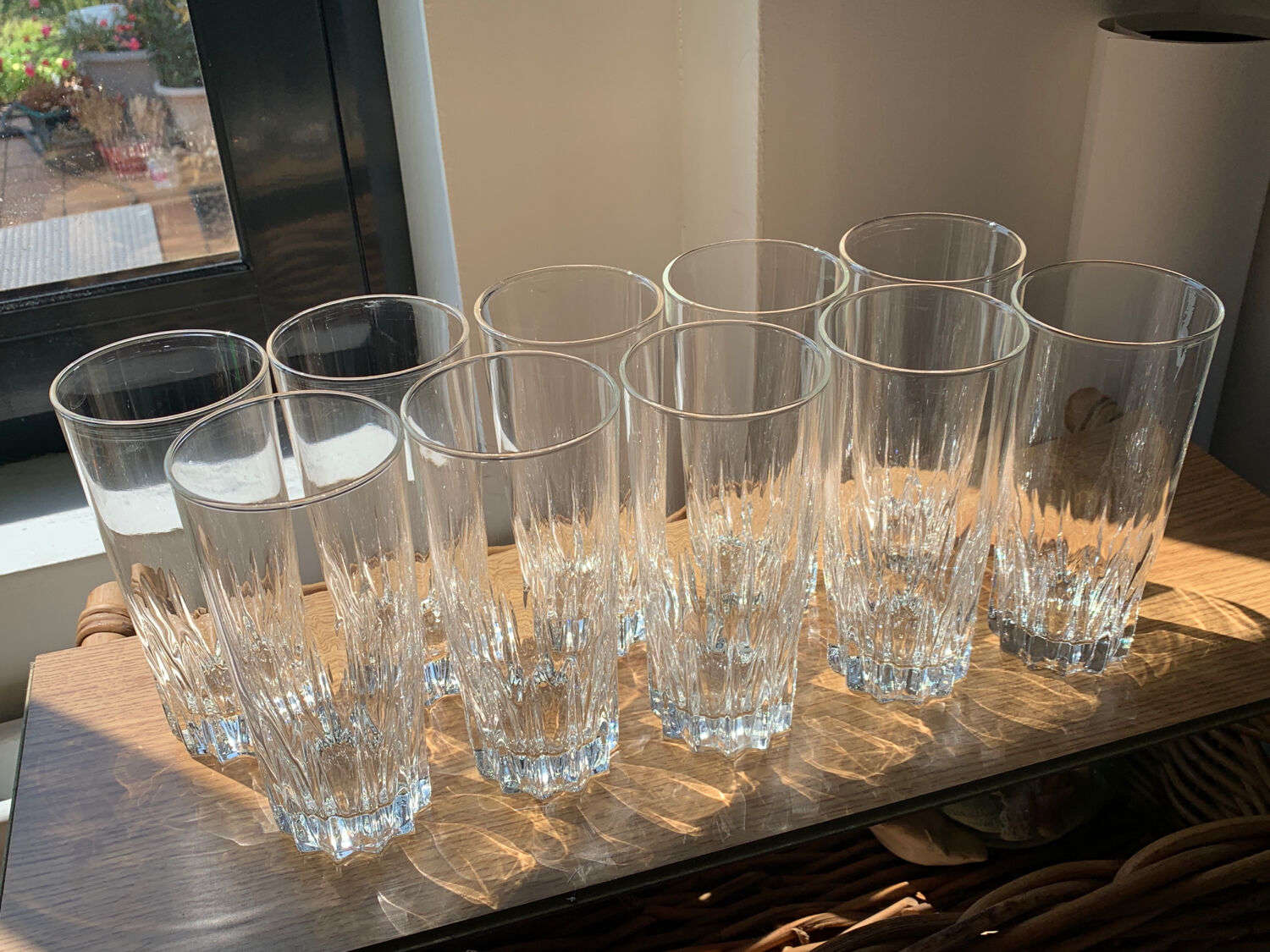 10 verres apéritifs soda